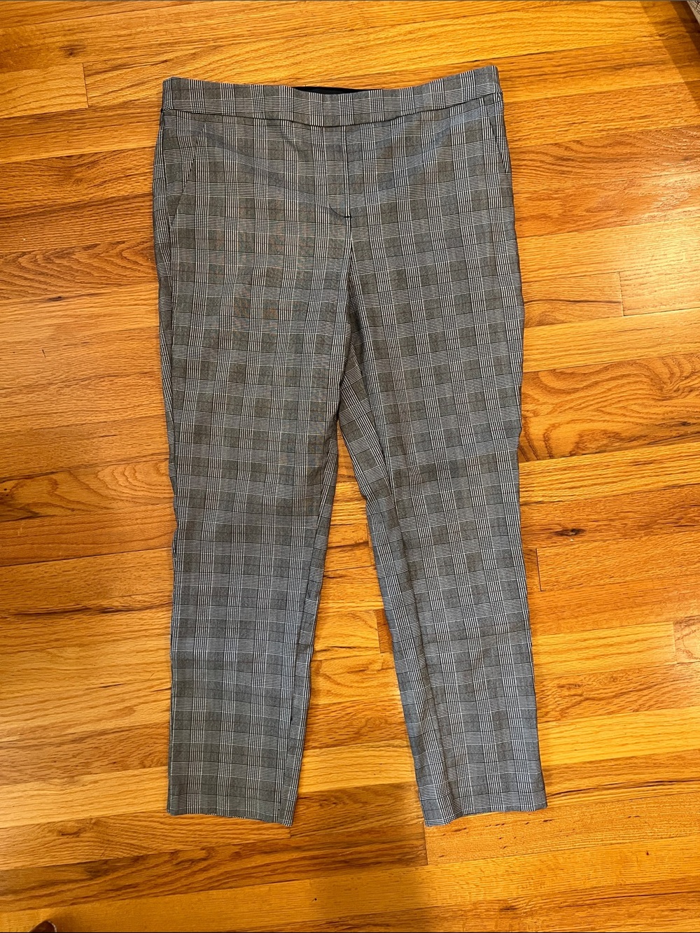 Women’s Gray Plaid Pants